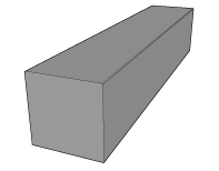 REWA BETON Begrenzer bande de contrebutage 200